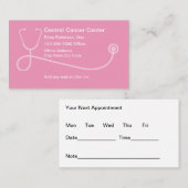 医療腫瘍医アポイントメント名刺 名刺 (正面/裏面)