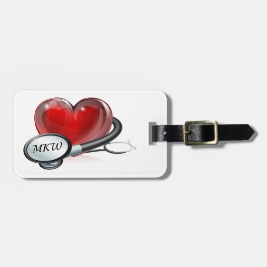 医療荷物バッグ/トートラベル ラゲッジタグ (正面横)