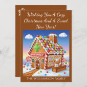 医療薬局スイートホリデーカード 招待状 (正面/裏面)