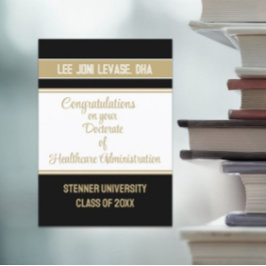 医療行政の博士号取得カード カード