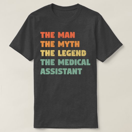 医療補おもしろい助 Tシャツ (デザイン正面)