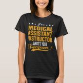 医療補助インストラクター Tシャツ (正面)