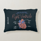 医療補助ナースEMT救急医療隊員 パーソナライズされた アクセントクッション (正面)