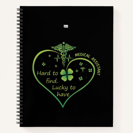 医療補助者懸命 ノートブック (正面)