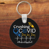 医療補助者Asのための完璧なギフトアイディア キーホルダー (正面)