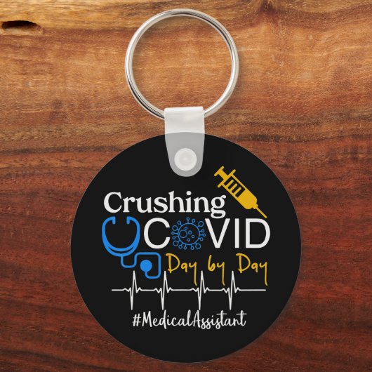 医療補助者Asのための完璧なギフトアイディア キーホルダー (正面)