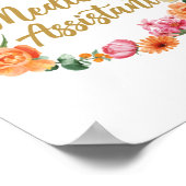 医療補助者Cma医療補助者フローラ ポスター (角)