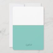 医療要素卒業招待状 招待状 (裏面)