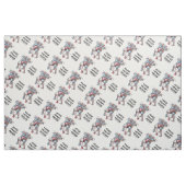 医療解剖学ハート内の巨大なハート ファブリック (ファットクウォーター)