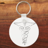 医療記号 キーホルダー (正面)