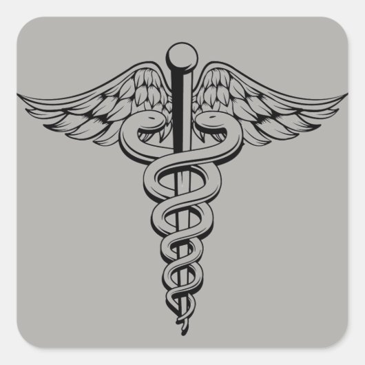 医療記号 スクエアシール (正面)