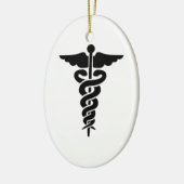 医療記号 セラミックオーナメント (左)