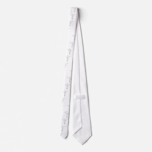 医療記号 ネクタイ (裏面)