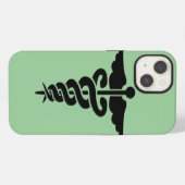 医療記号 iPhoneケース (裏面横)