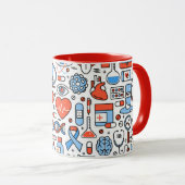 医療記気に号 マグカップ (正面右)