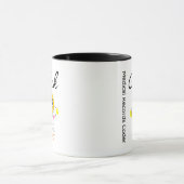 医療記録のコーダーのひよこ マグカップ (中央)