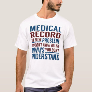 医療記録の解決問題 Tシャツ