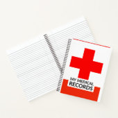 医療記録キーパーノートスタイル2 ノートブック (内部)