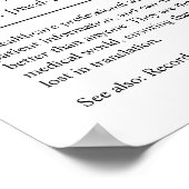 医療記録技術者のパーソナライズされたギフトサイト ポスター (角)