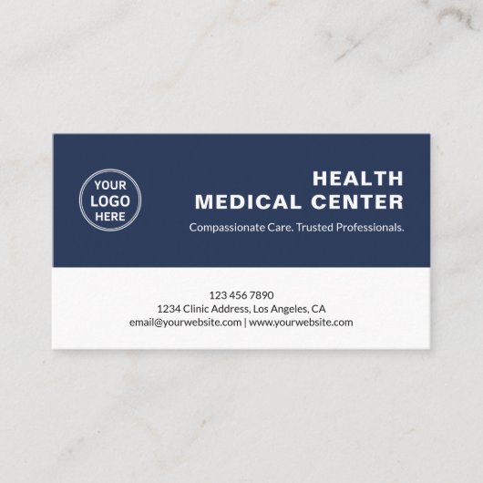 医療診療所ドクタープロフェッショナル 予約カード (正面)