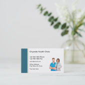 医療診療所医務室 名刺 (スタンド正面)