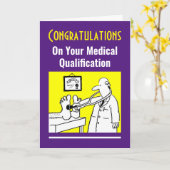 医療認定おめでとう カード (黄色い花)