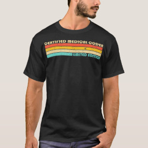 医療認定コーダおもしろいー職名職 Tシャツ