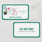 医療請求 名刺 (正面/裏面)