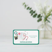 医療請求 名刺 (スタンド正面)