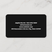 医療請求 名刺 (裏面)