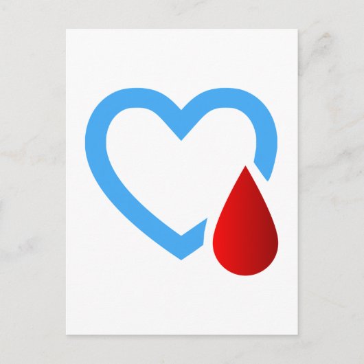 医療警告1型糖尿病 ポストカード (正面)