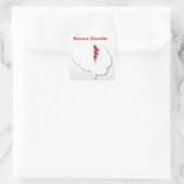 医療警戒発作障害 スクエアシール (バッグ)