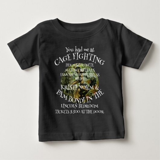 医療費の負担 ベビーTシャツ (正面)
