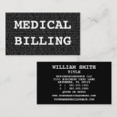 医療費請求の医学用語 名刺 (正面/裏面)