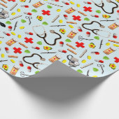 医療贈与 ラッピングペーパー (角)
