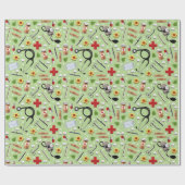 医療贈与 ラッピングペーパー (フラット)