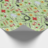 医療贈与 ラッピングペーパー (角)