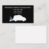 医療車椅子輸送タクシー 名刺 (正面/裏面)