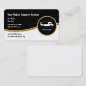 医療輸送クラスの名刺 名刺 (正面/裏面)