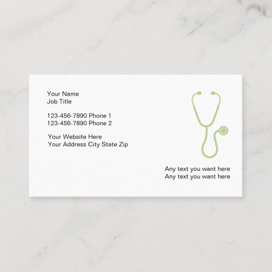 医療輸送名刺 名刺 (裏面)