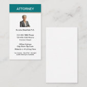 医療過誤スリップまたは滑ること事故及び秋弁護士 名刺 (正面/裏面)