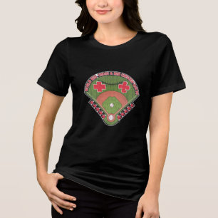 医療野球選手チーム トライブレンドTシャツ