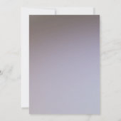 医療金ゴールド白翼卒業 招待状 (裏面)