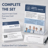 医療 ヘアケア クリニック 医師 プロフェッショナル 予約カード