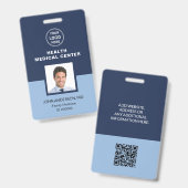医療 ヘルスケア クリニック 医師 専門 ID バッジ (正面&裏面)