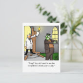 医療/医師ユーモア ポストカード (スタンド正面)