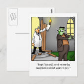 医療/医師ユーモア ポストカード (正面/裏面)