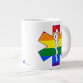 医療 – EMSファミリープライド – コーヒーマグ ジャンボコーヒーマグカップ (正面右)