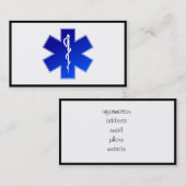 医療EMS記号 名刺 (正面/裏面)