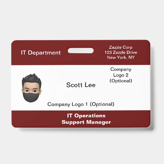 医療IDバッジ バッジ (Front)